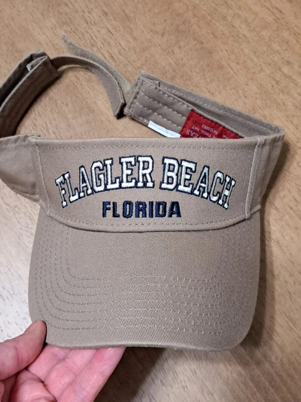 Flagler Beach Florida Visor